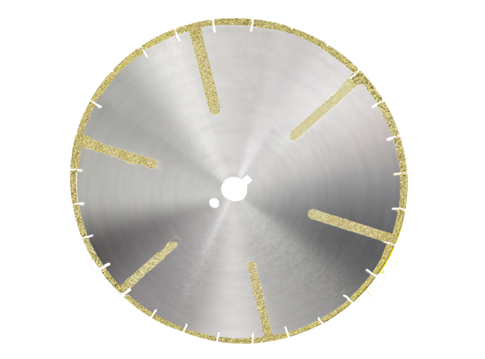 electroplated diamond Cutting blade for wind turbine blade